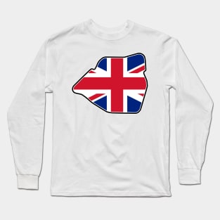 Castle Combe Circuit [flag] Long Sleeve T-Shirt